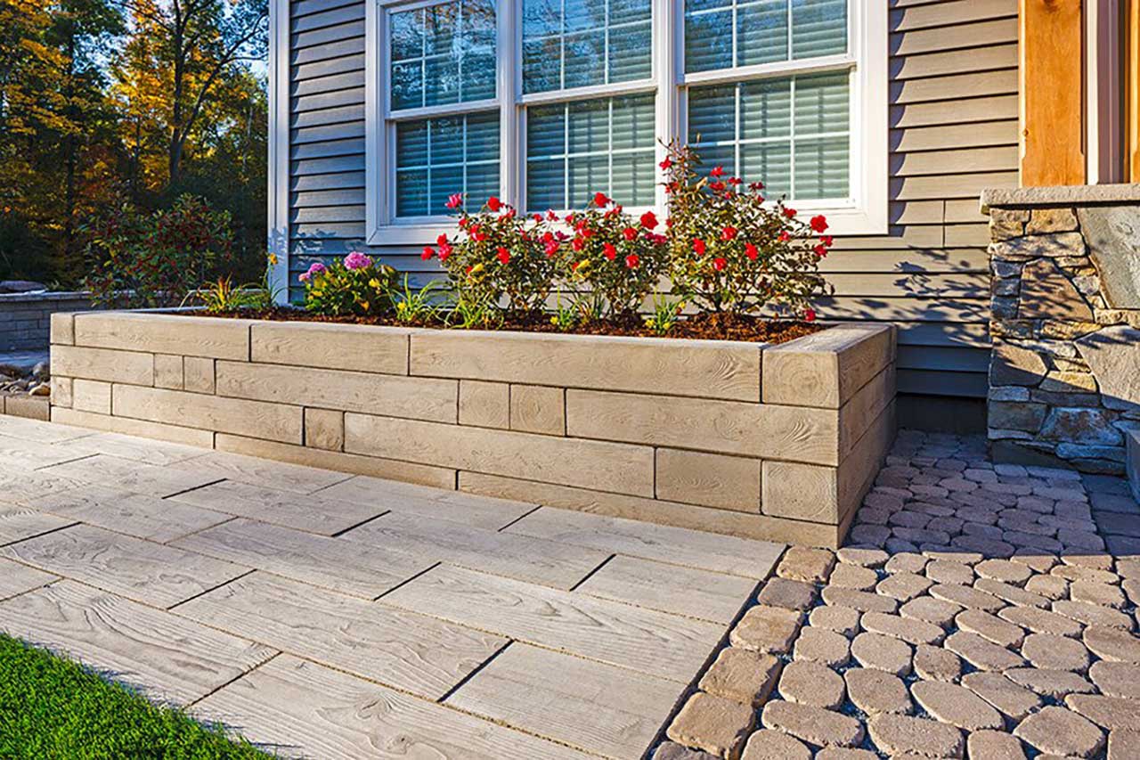 Borealis - Walls 1 Retaining wall blocks borealis