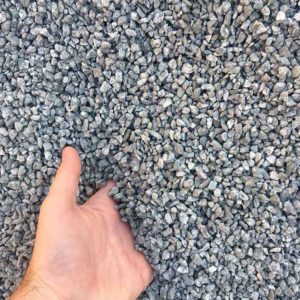 Screening gravel