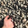 3/4″ river-gravel