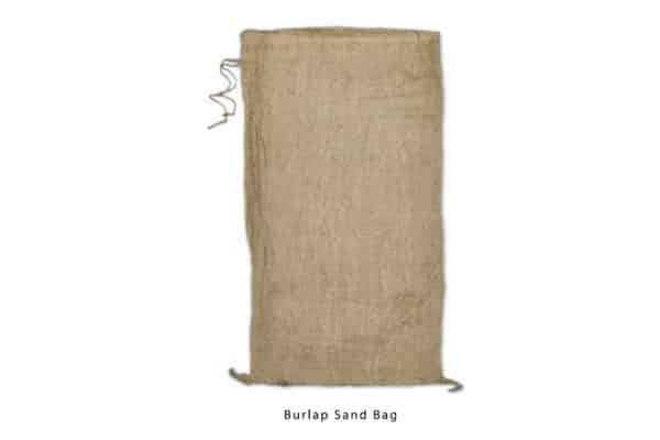 Burlap-sand-bag