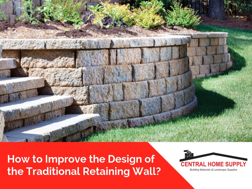 How to improve the design of the traditional retaining wall-1