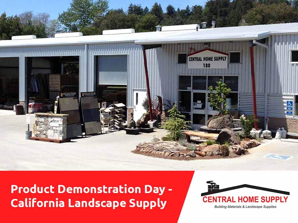 Product demonstration day - california landscape supply