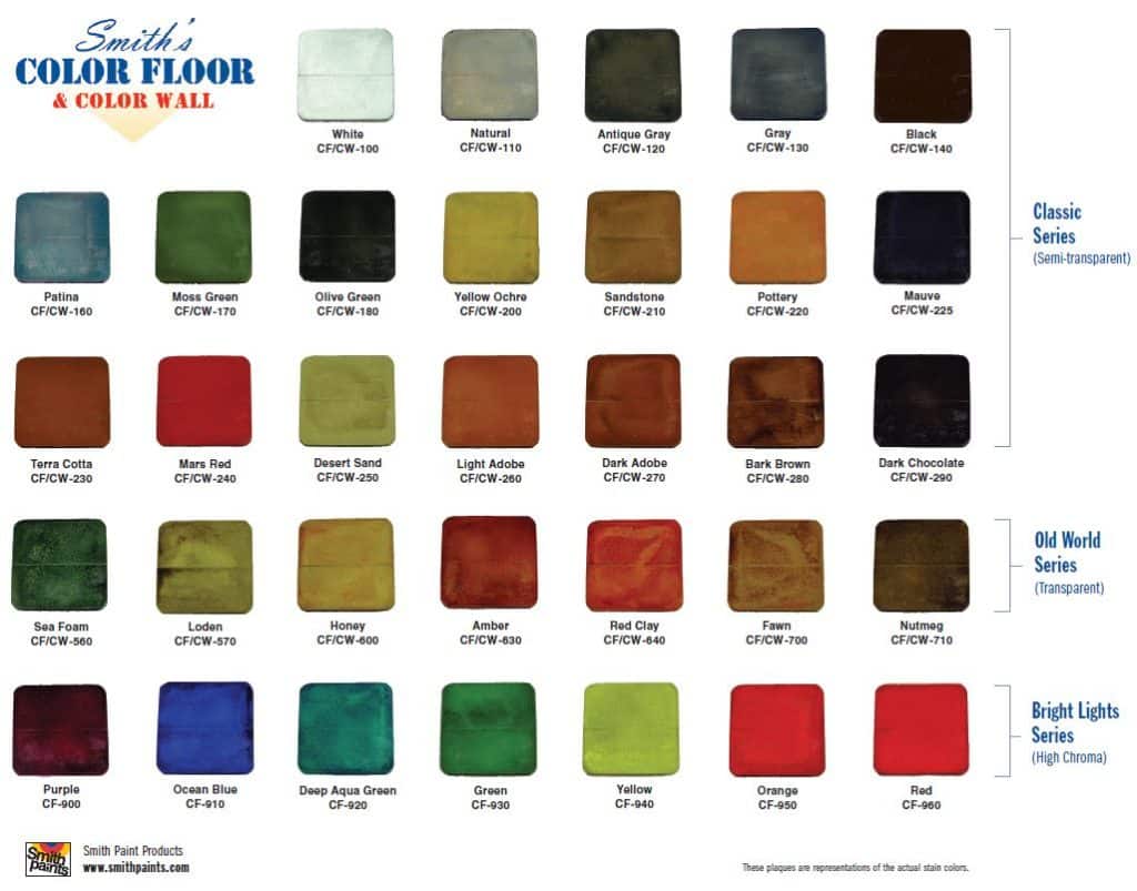Color palette