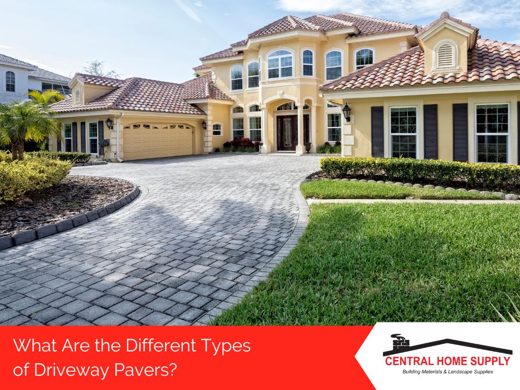What are the different types of driveway pavers?