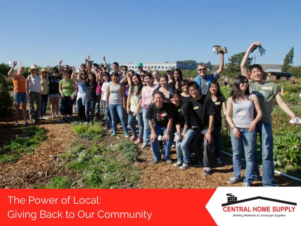The power of local: giving back to the community