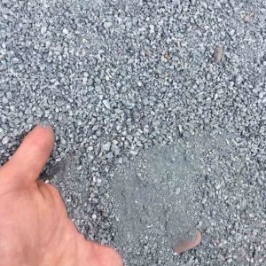 Grey pathfines gravel